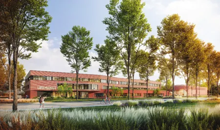 Fassade des Luisen-Gymnasiums